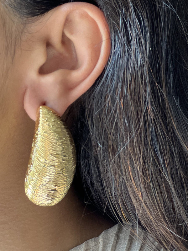 Oversized Leaf Earrings