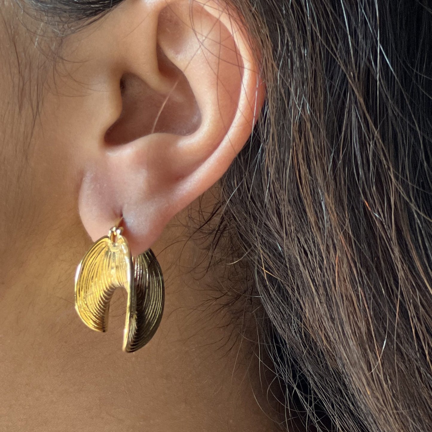 Gold Mirage Earrings