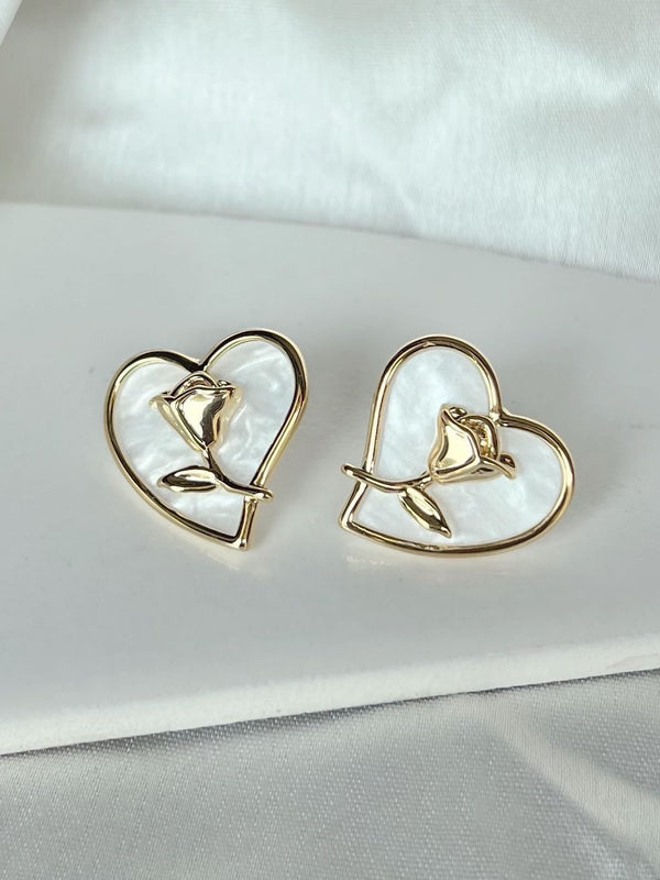 Enchanted Rose Earrings