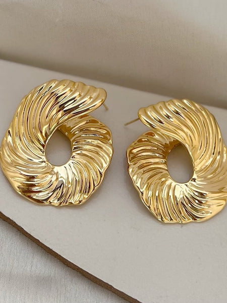 Gilded Ear Wrap Earrings