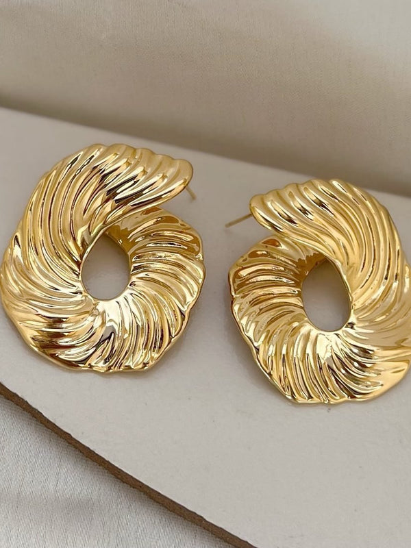 Gilded Ear Wrap Earrings