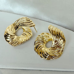 Gilded Ear Wrap Earrings