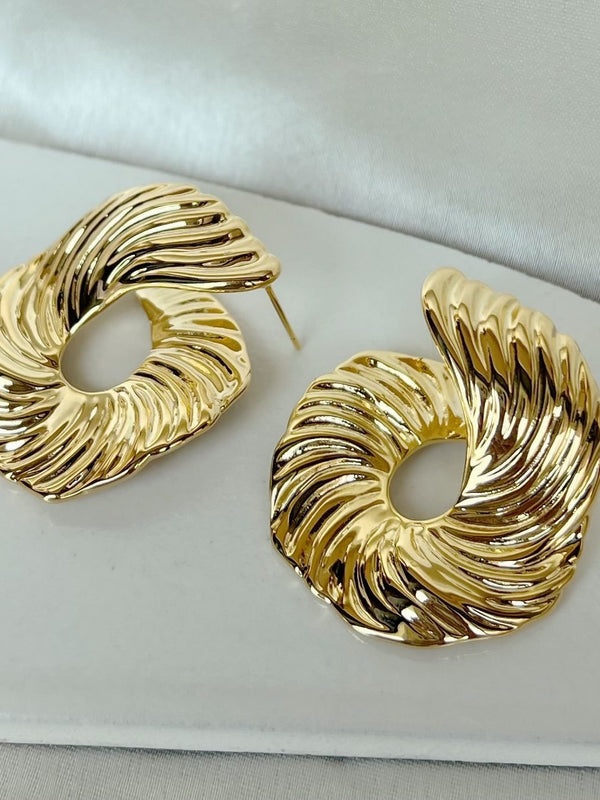 Gilded Ear Wrap Earrings