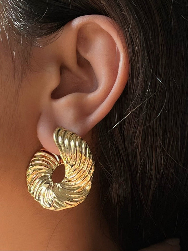 Gilded Ear Wrap Earrings