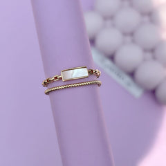 Nysa Gold Ring