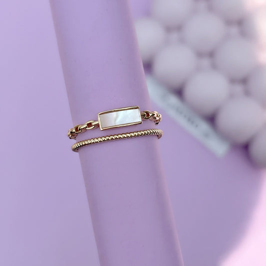 Nysa Gold Ring