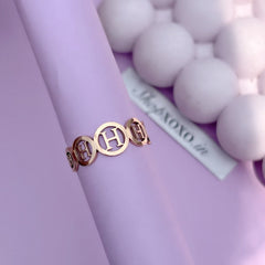 Rose H Ring
