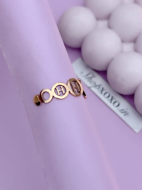 Rose H Ring
