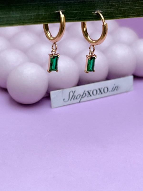 Stella Green Earrings