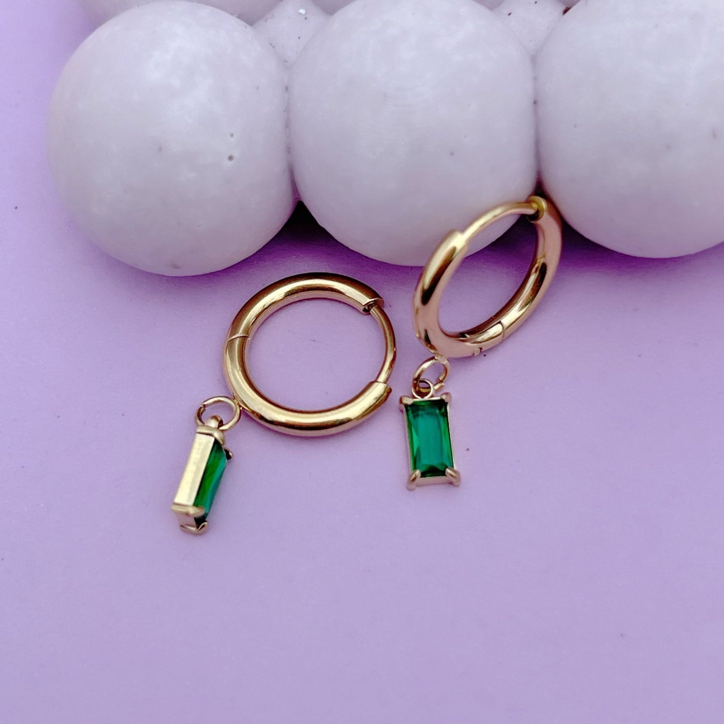 Stella Green Earrings
