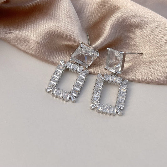Viola Silver Earrings