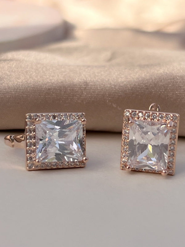 Paolo Rose Earrings