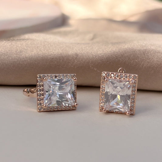 Paolo Rose Earrings