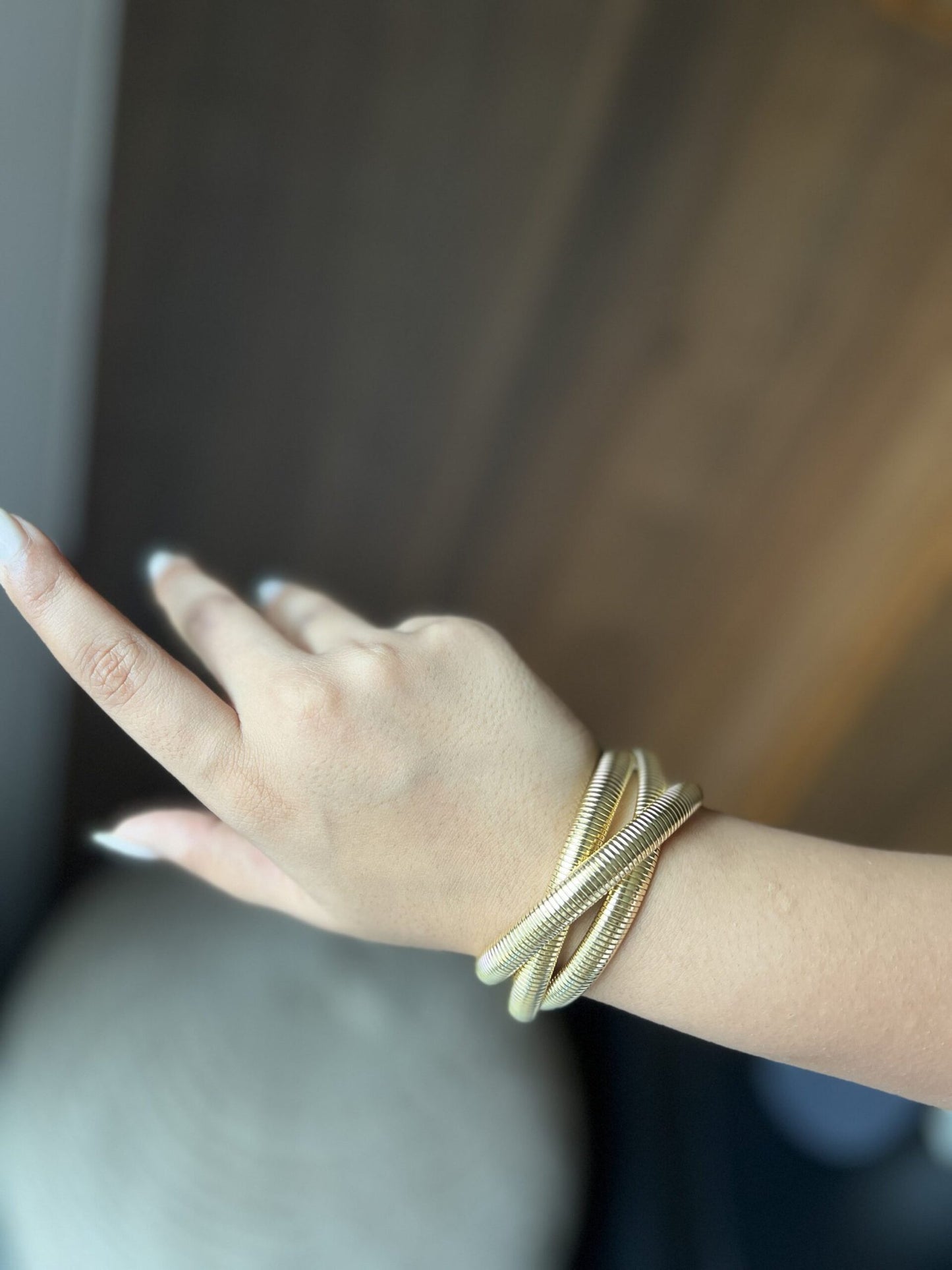 Triple Twist Stack Band