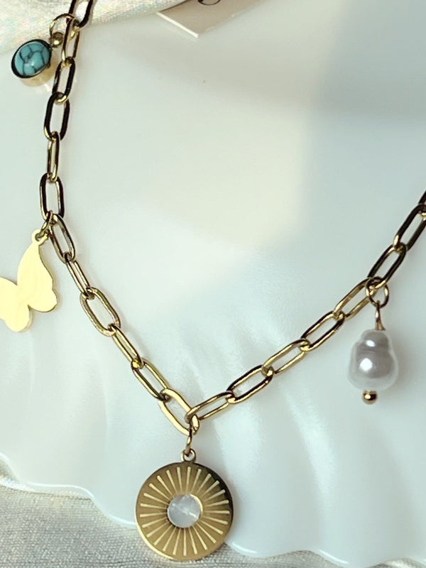 Clara Charm Necklace