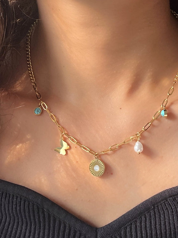 Clara Charm Necklace