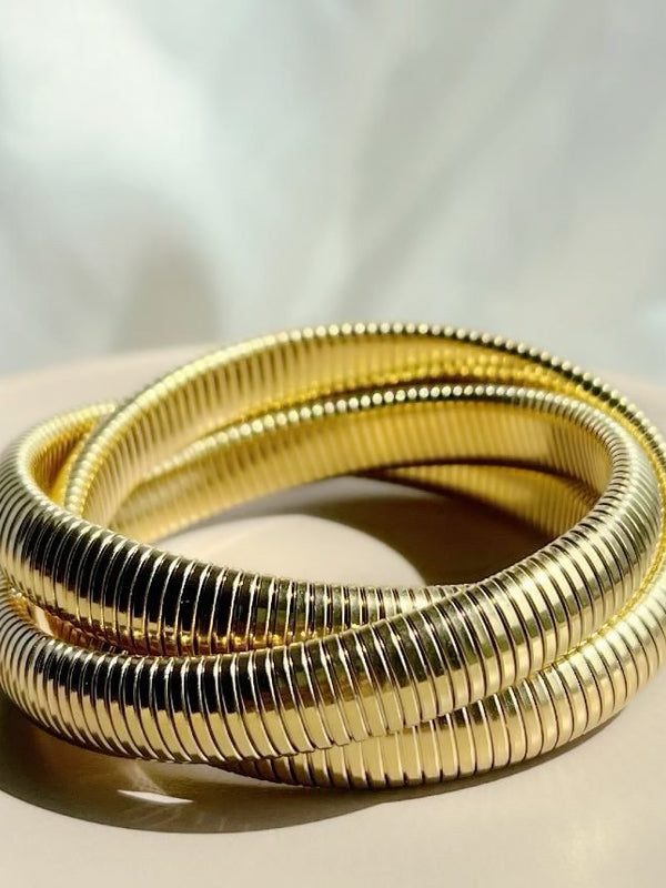 Triple Twist Stack Band