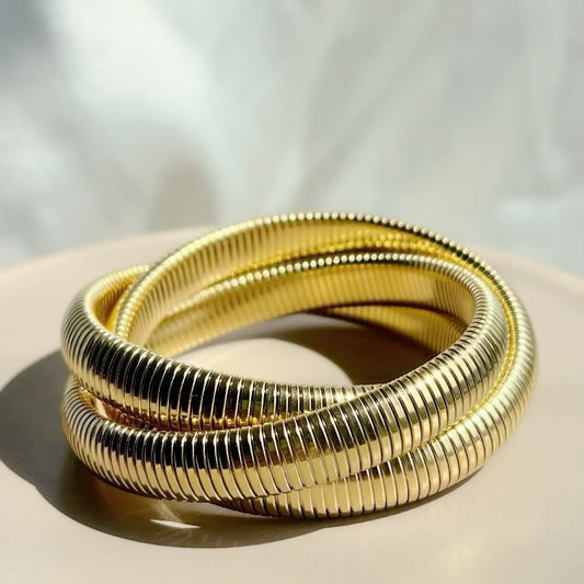 Triple Twist Stack Band