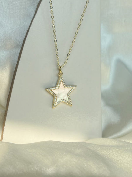 White Star Necklace