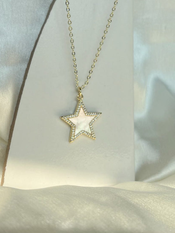 White Star Necklace