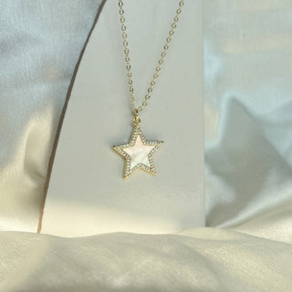 White Star Necklace