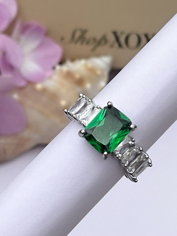 Emerald Love Ring