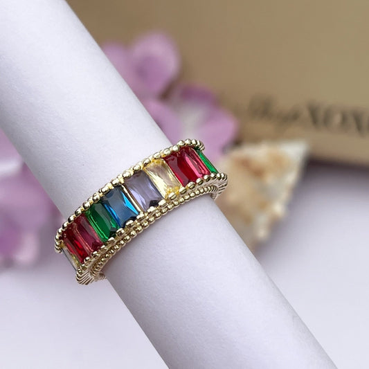 Amira Multicolour Ring