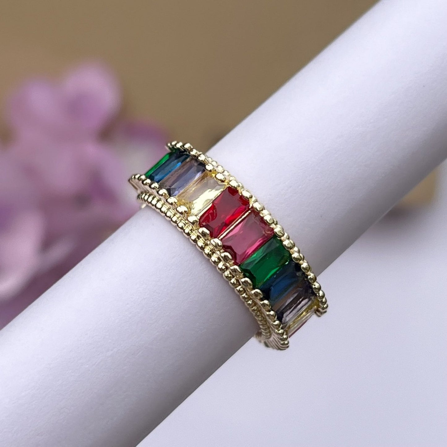 Amira Multicolour Ring