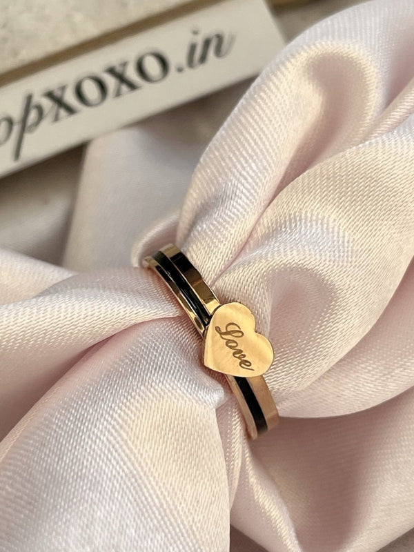 Heart Rose Ring