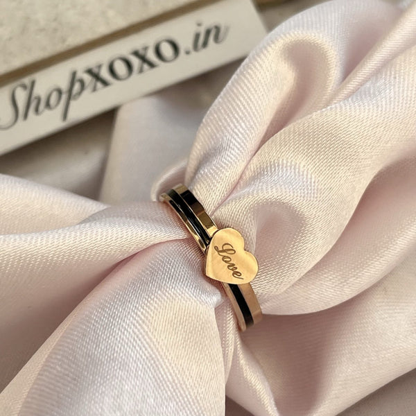 Heart Rose Ring